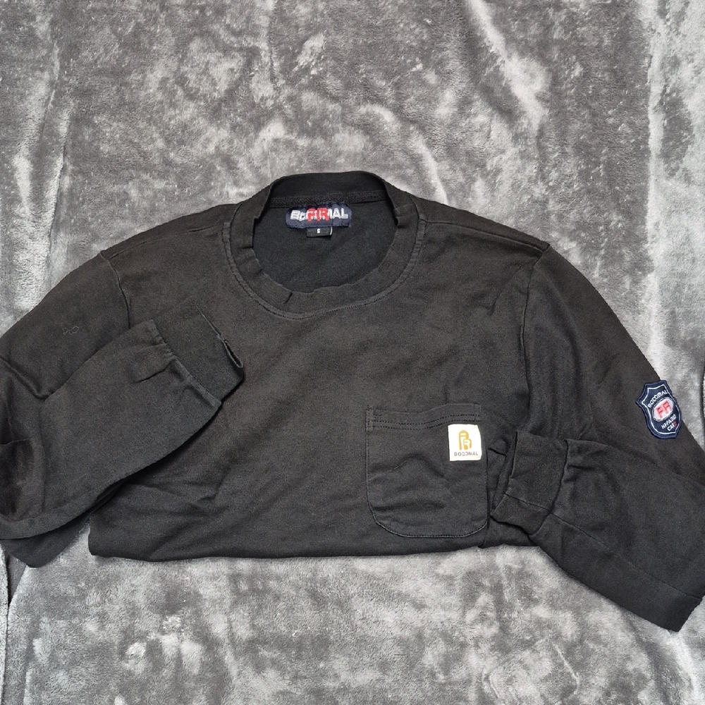 FR Shirt. Men's Black  Crewneck